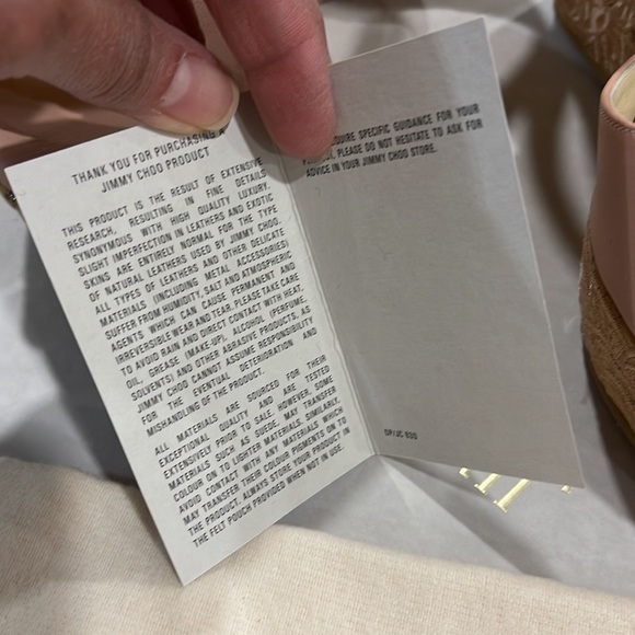 Authentic Jimmy Choo wedge - Picture 4 of 9